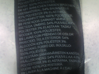 Pantalon H&M de la taille 36, de couleur noir