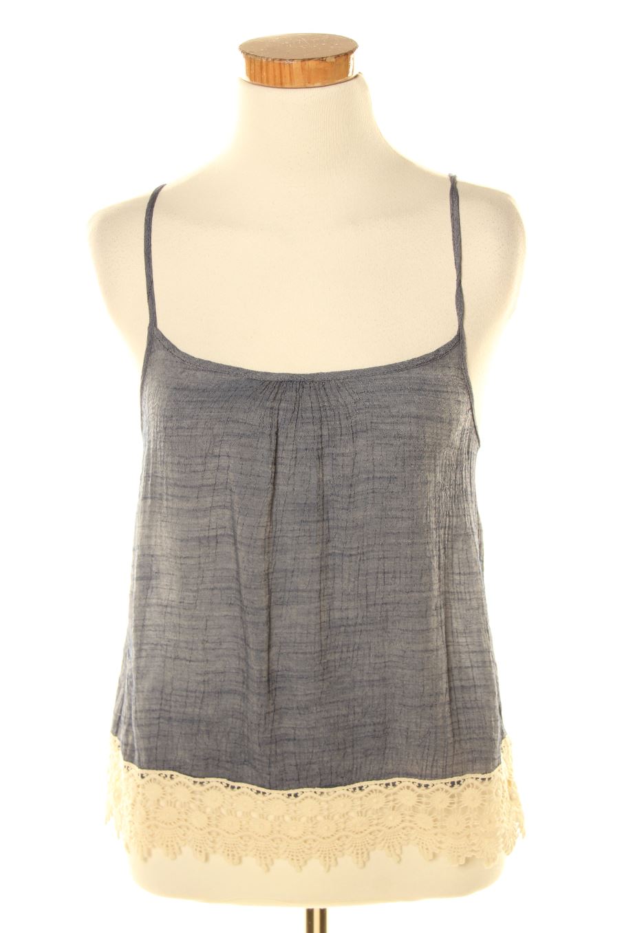 Top de Springfield de la talla 38, de color azul