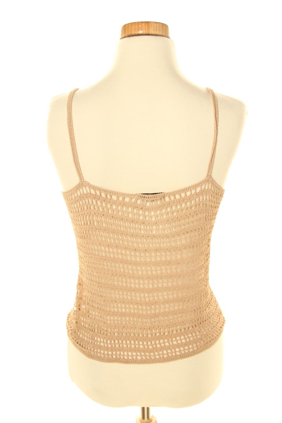 Top de Ada gatti de la talla S, de color marrón