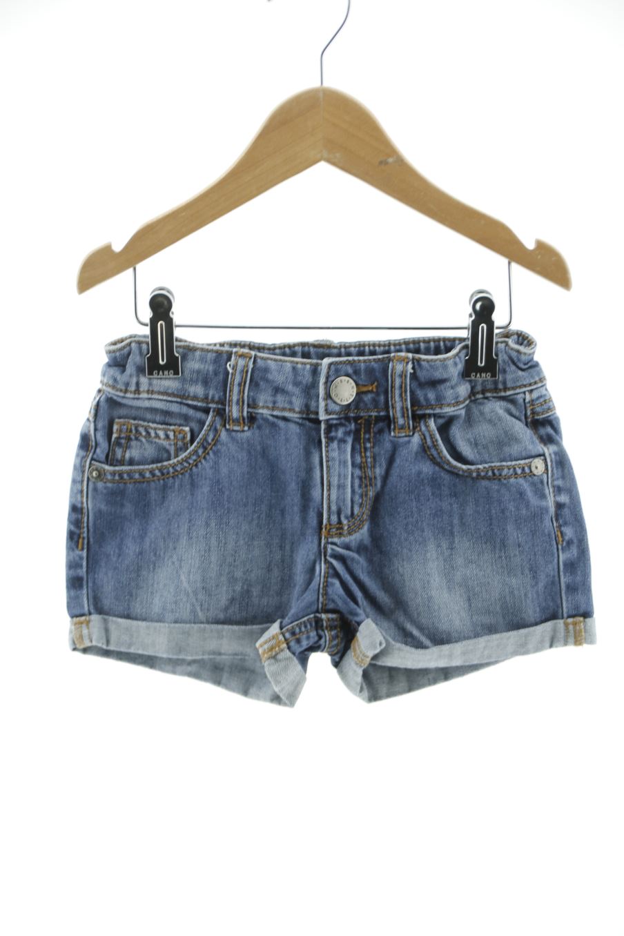 Short en jean Benetton de la taille 4 ans de denim de seconde main