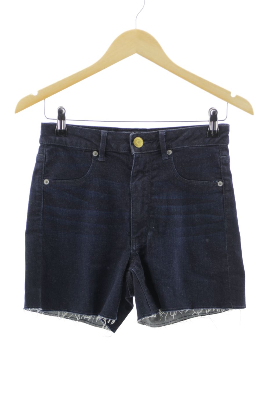 Shorts American Eagle de la taille 34, de couleur bleu marine de denim