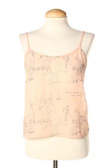 Top S CHIFFON DE PARIS