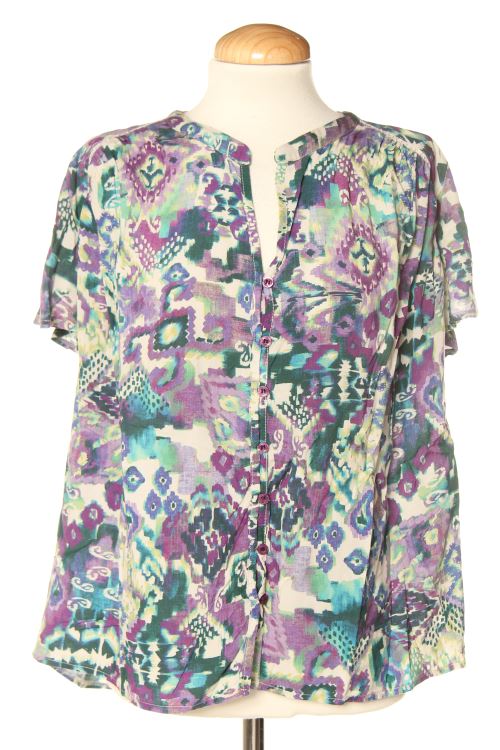 Blusa de manga corta