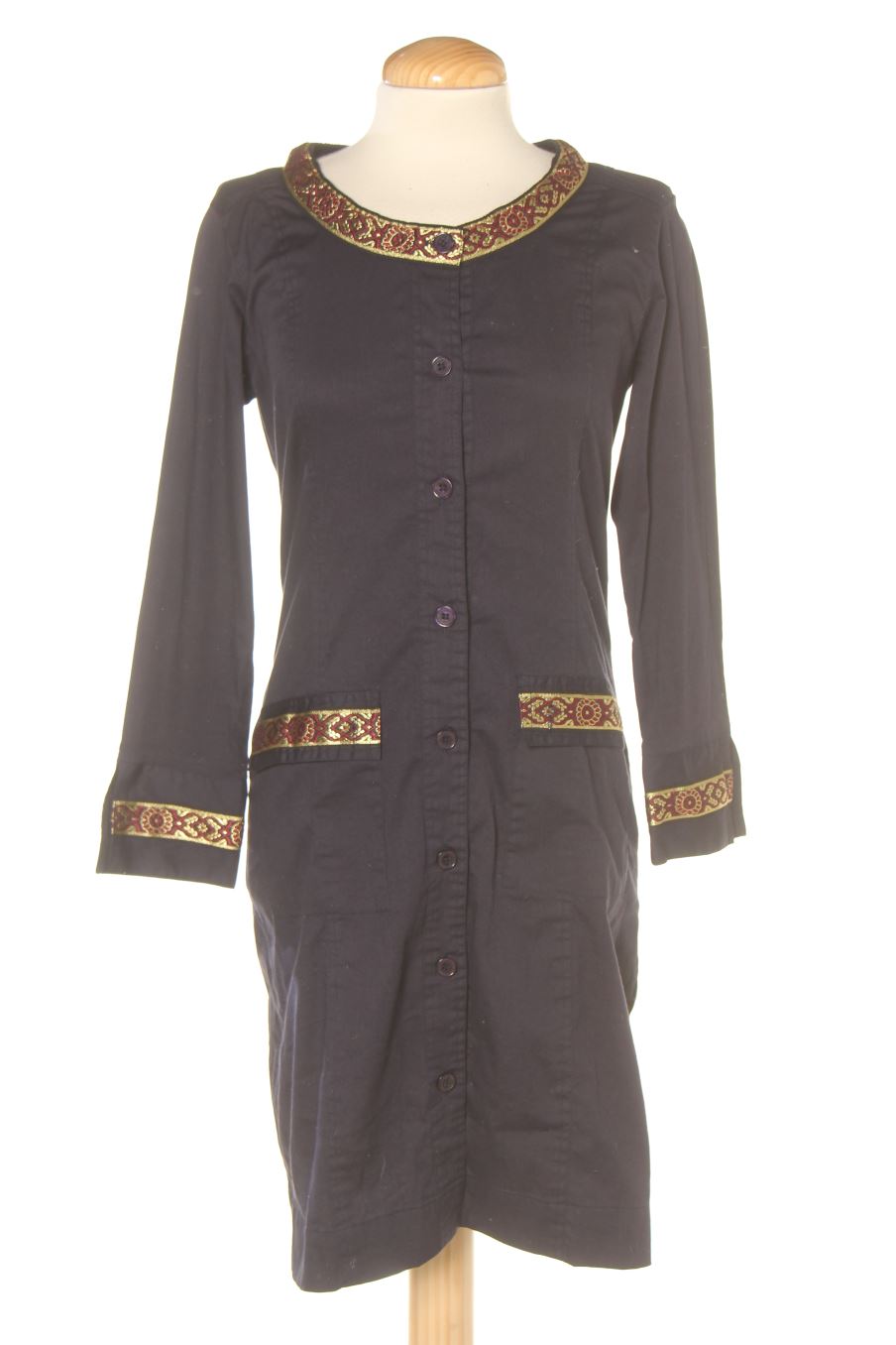 Einfaches Kleid von Almatrichi Größe 36, Farbe Marineblau, für