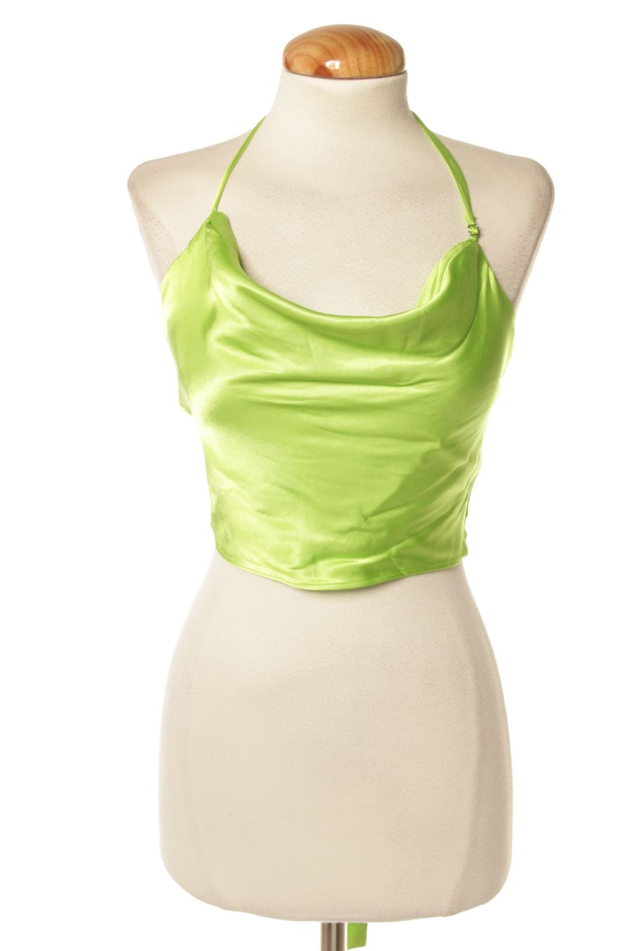 Top Zara de la taille S, de couleur vert