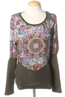 Blouse à manches longues L Custo Barcelona