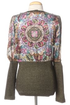 Blouse à manches longues L Custo Barcelona