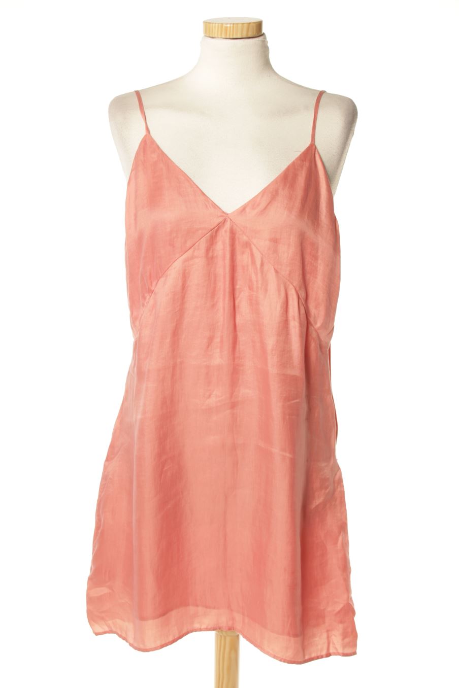 Vestido casual de Zara de la talla L, de color rosa