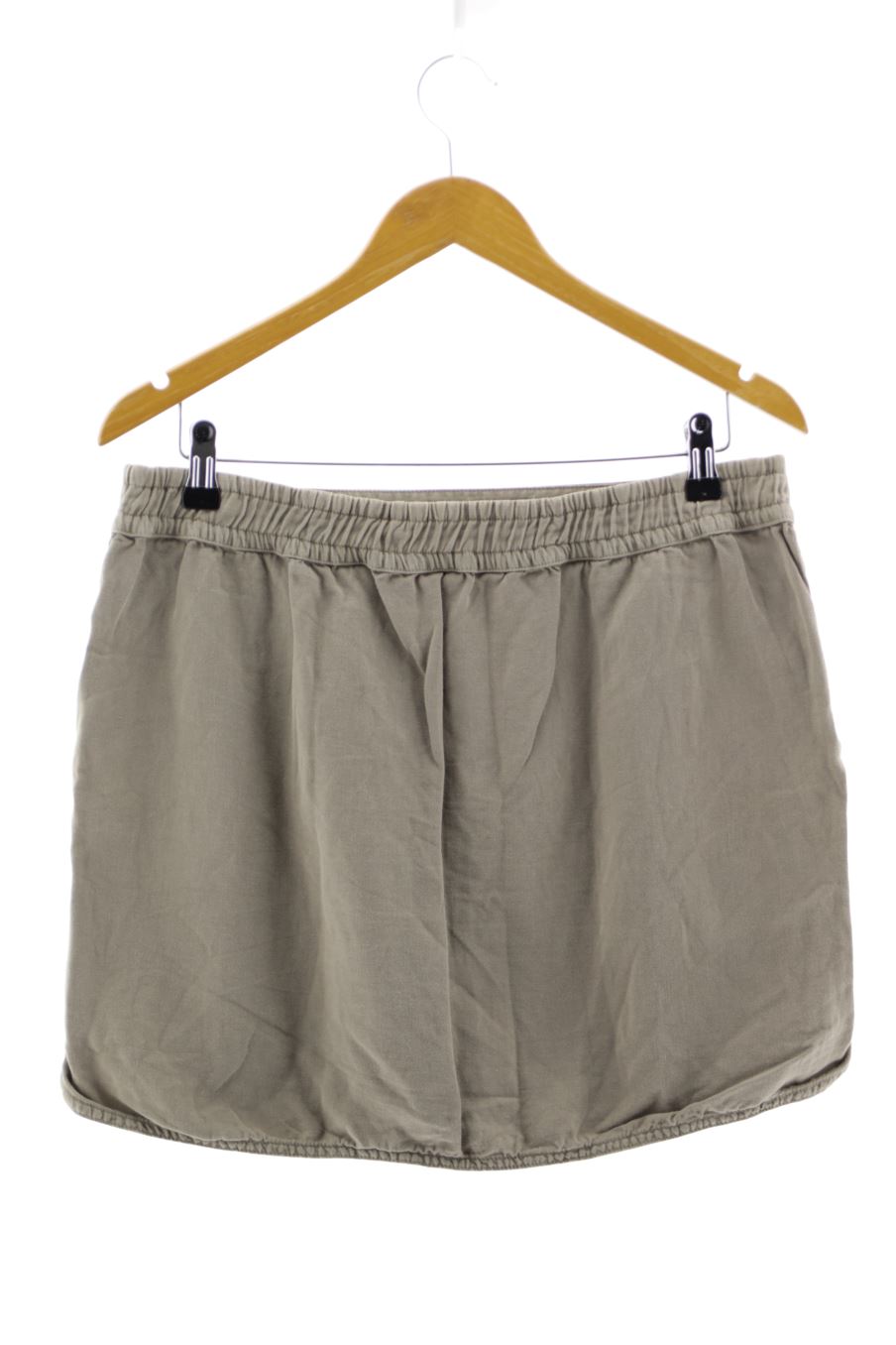 Faldas de Massimo Dutti de la talla 42, de color marrón