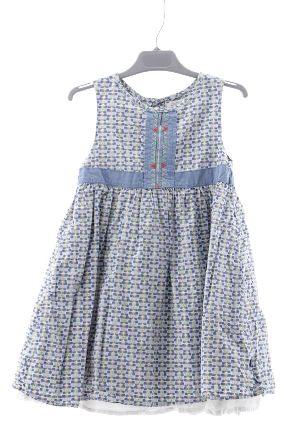 gebraucht Okaidi Aufwändiges Kleid Größe 116