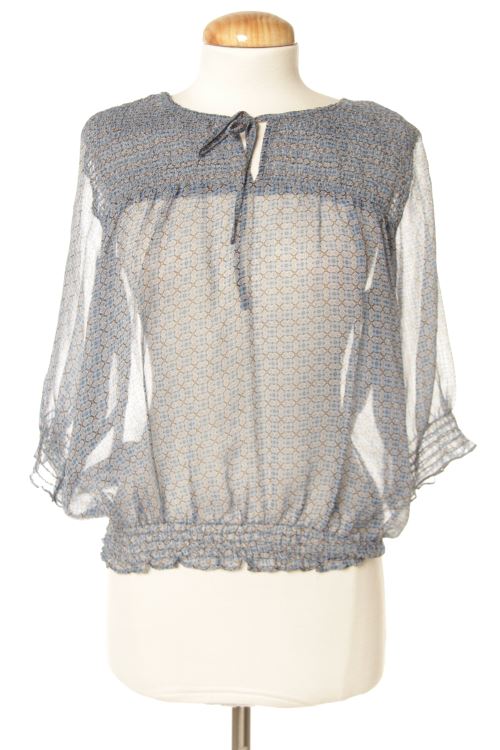 Blusa a maniche lunghe