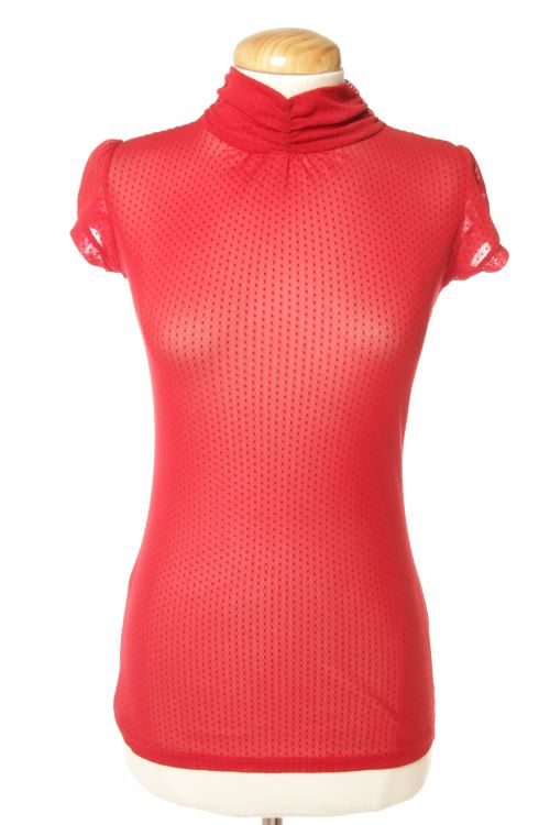 Blusa a maniche corte
