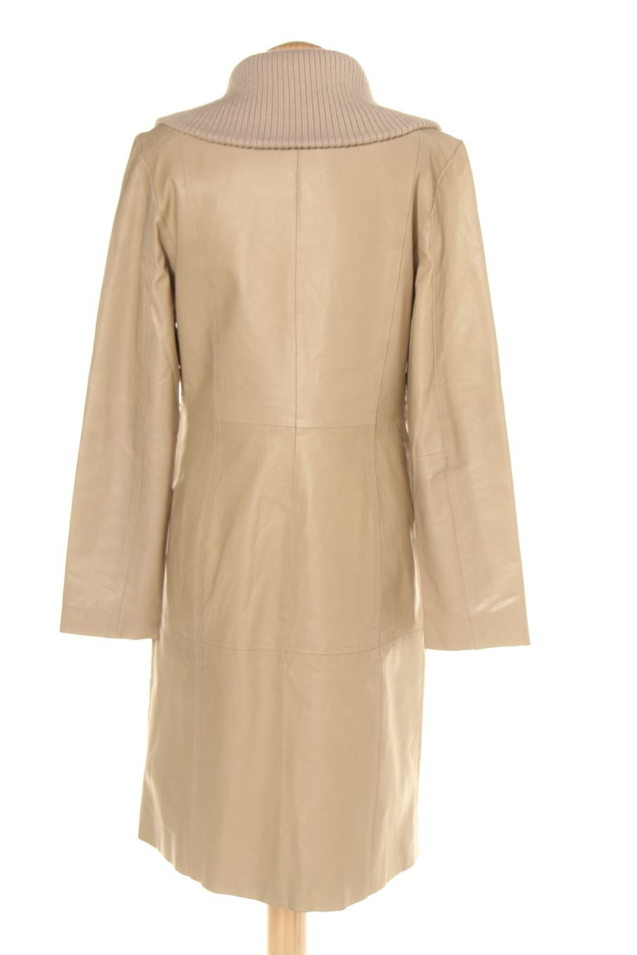 Manteau Fórmula Joven de la taille L, de couleur beige de synthétique