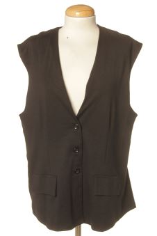 Chaleco de tela S Mango