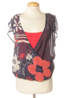 Blouse à manches courtes M Desigual