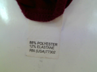 T-shirt à manches longues Zara de la taille XS, de couleur pourpre