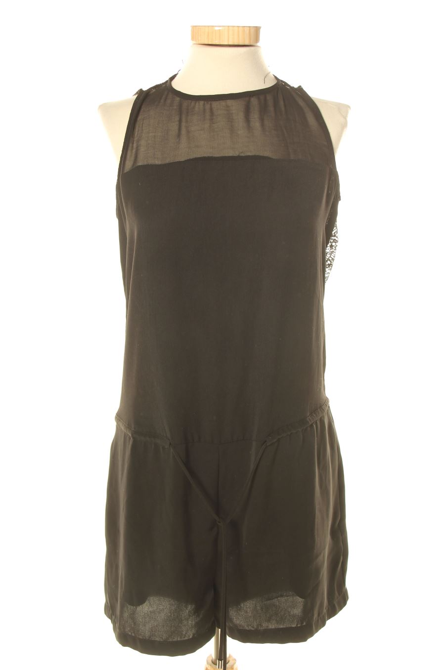Jumpsuit von Zara Größe S, Farbe Schwarz, für