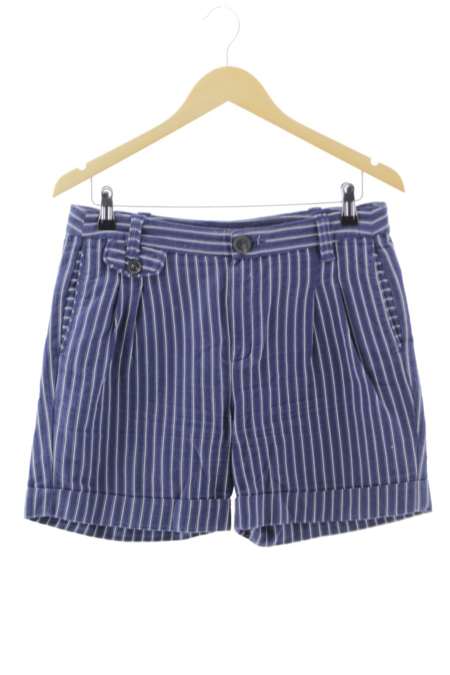 Pantalones cortos de Mango de la talla 38, de color rayas