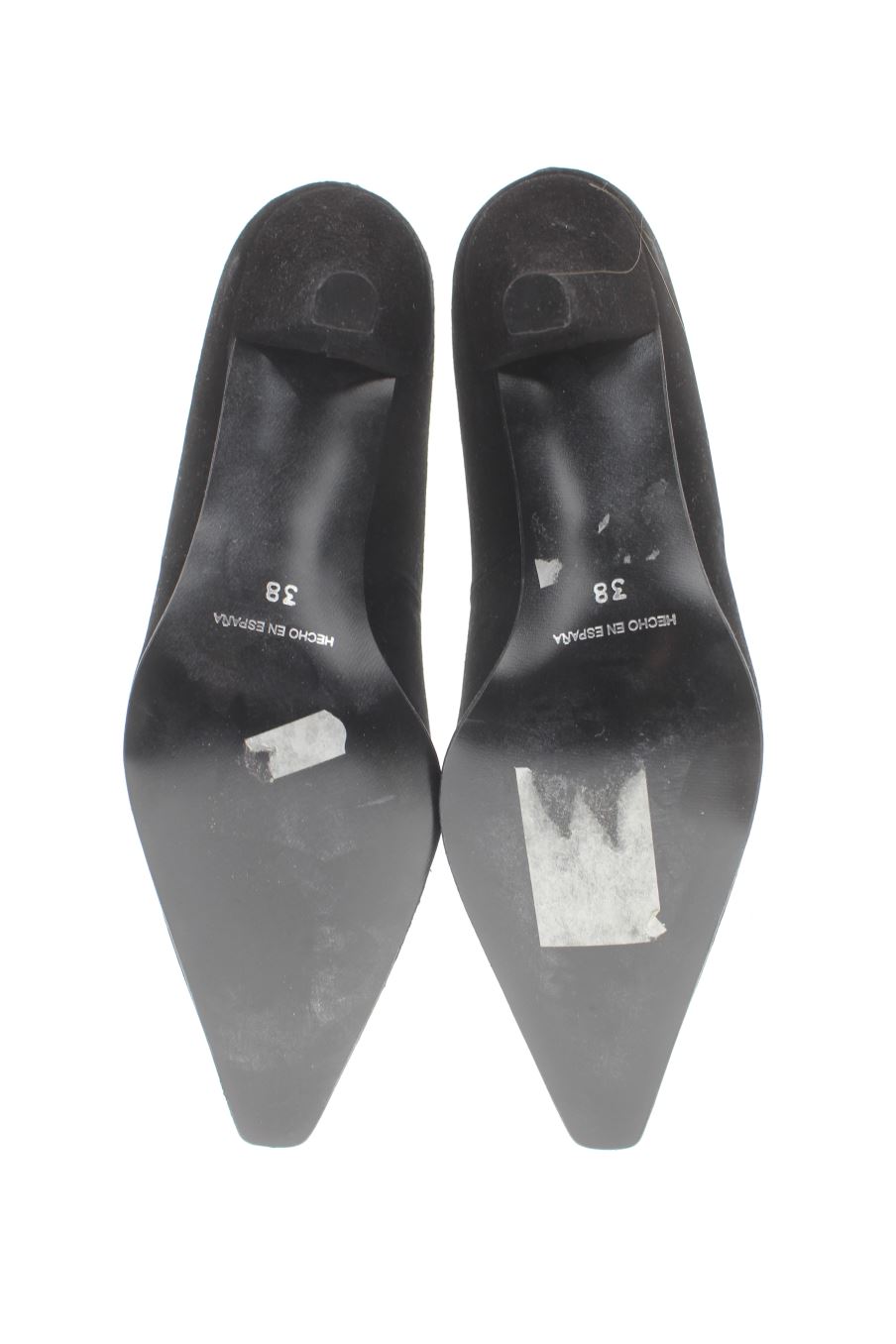 Zapatos de tacon de Cortefiel de la talla 38, de color negro de
