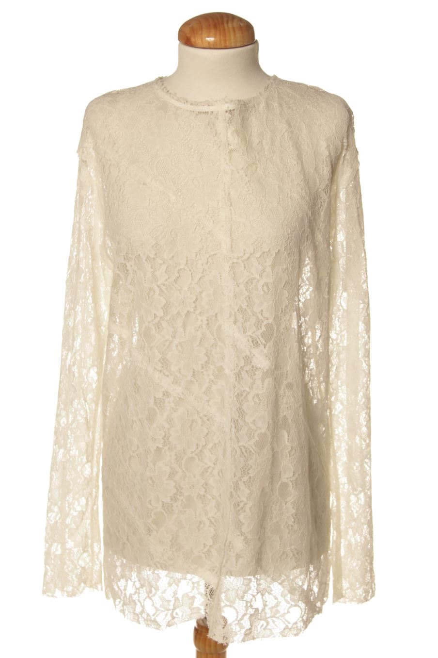 Blouse à manches longues Sandro de la taille M, de couleur blanc