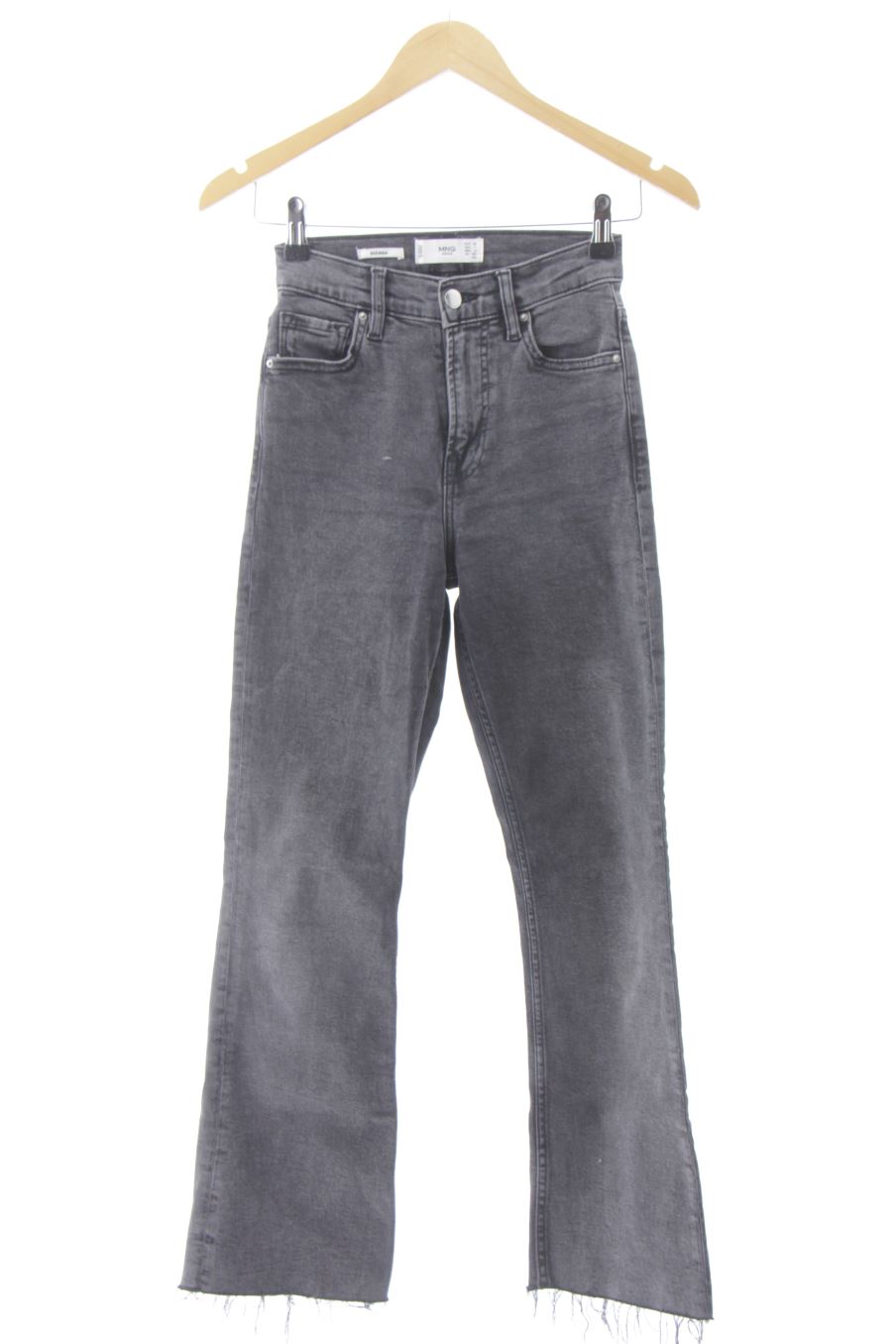 Jeans Mango de la taille 32, de couleur gris de denim