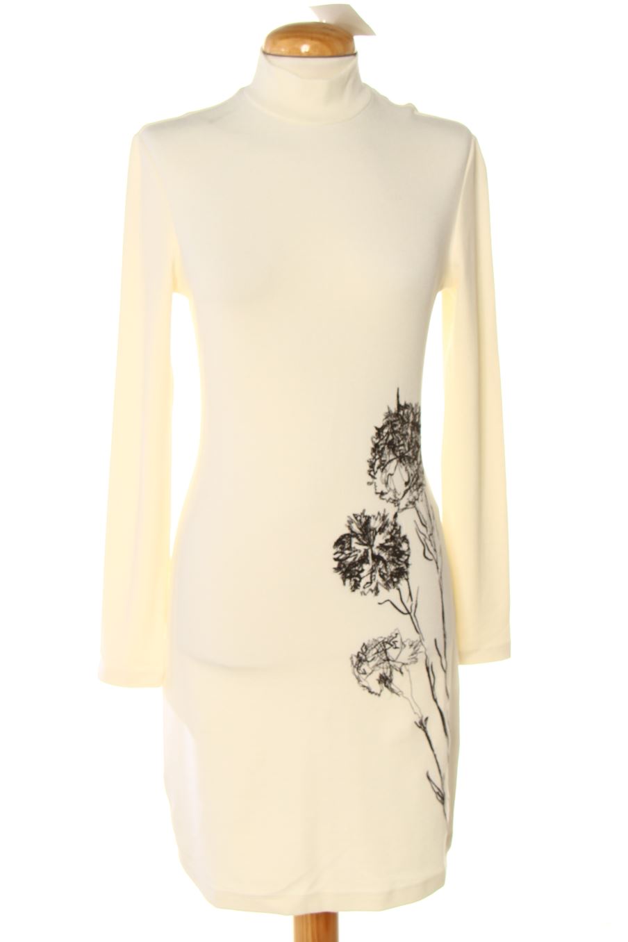 Vestito casual de Desigual de la talla M, de color bianco