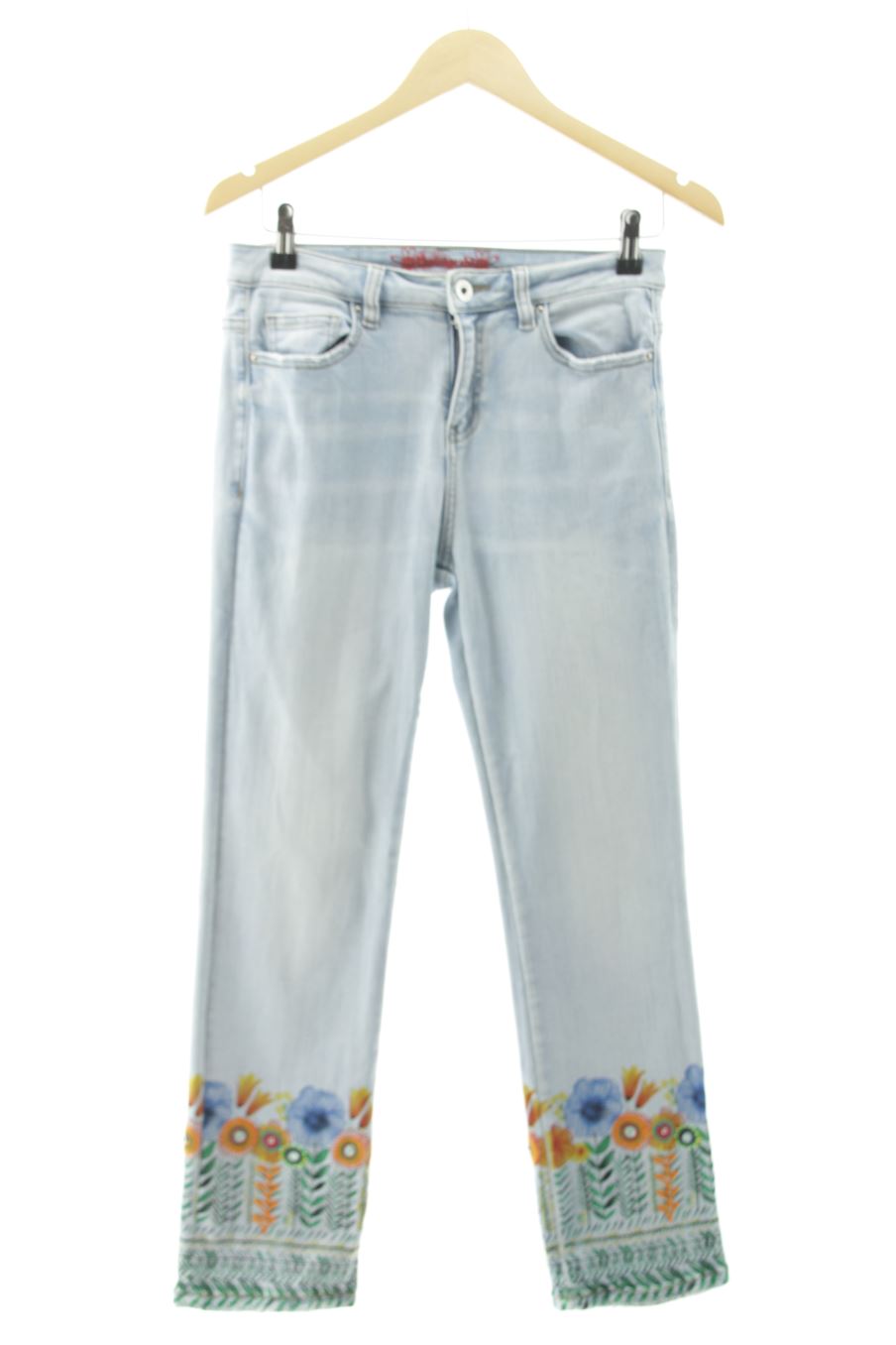 Jeans Desigual de la taille 38, de couleur bleu