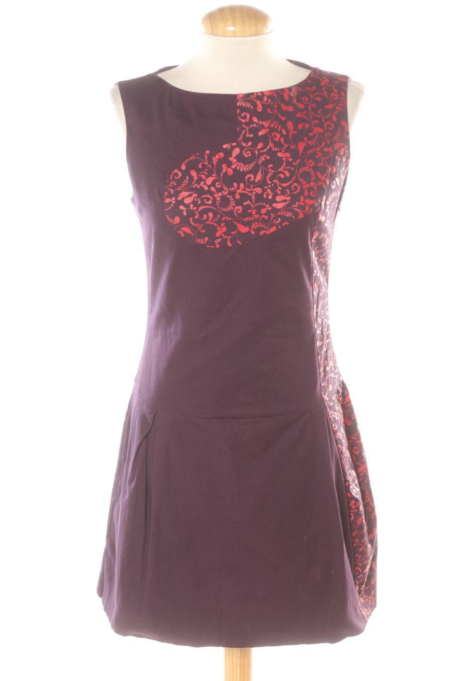 Einfaches Kleid von Skunkfunk Größe S, Farbe Violett, für
