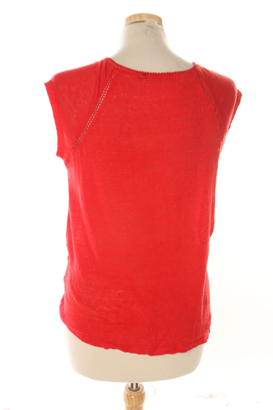 T-shirt Monoprix de la taille XS, de couleur rouge