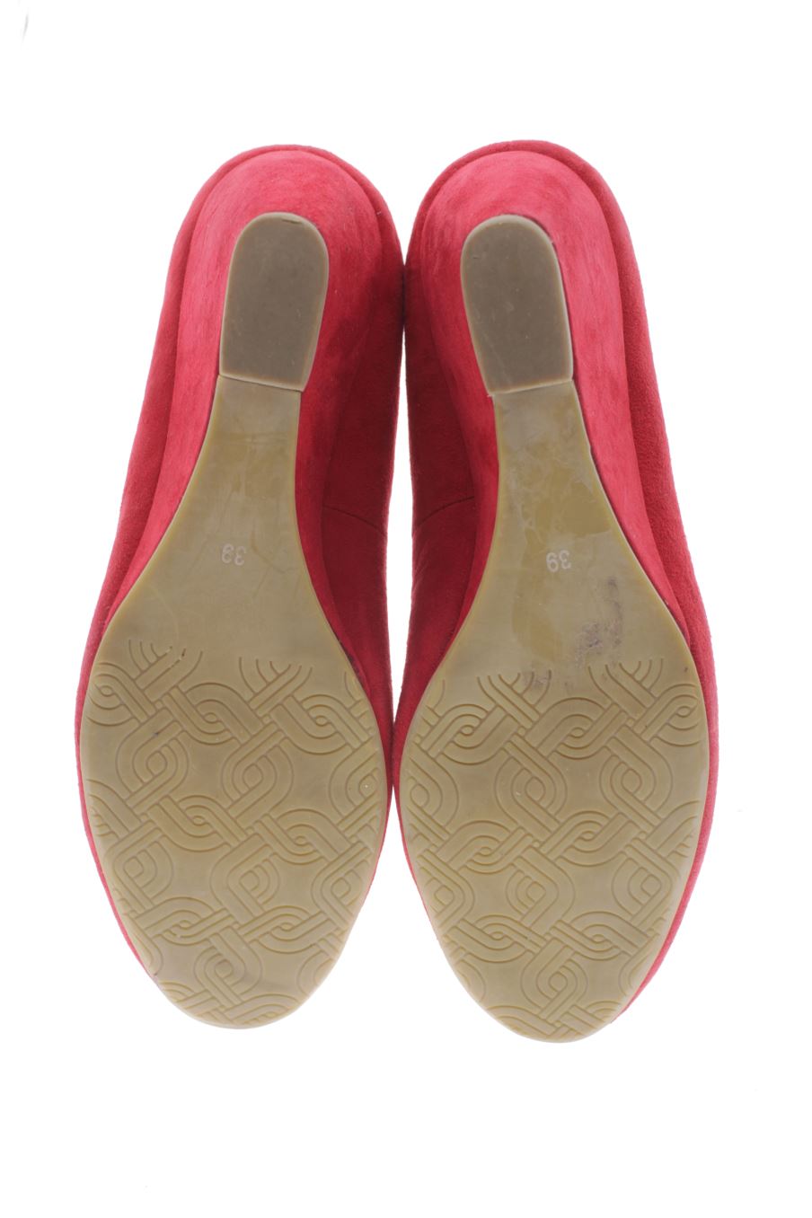 Zapatos de tacon de DI LAURO de la talla 39, de color rojo de