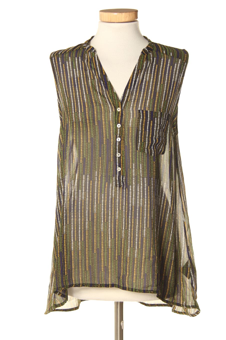 Blusa a maniche corte de H&M de la talla 34, de color stampato