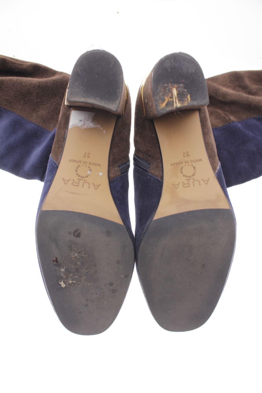 Botas de Aura shoes de la talla 37, de color azul de
