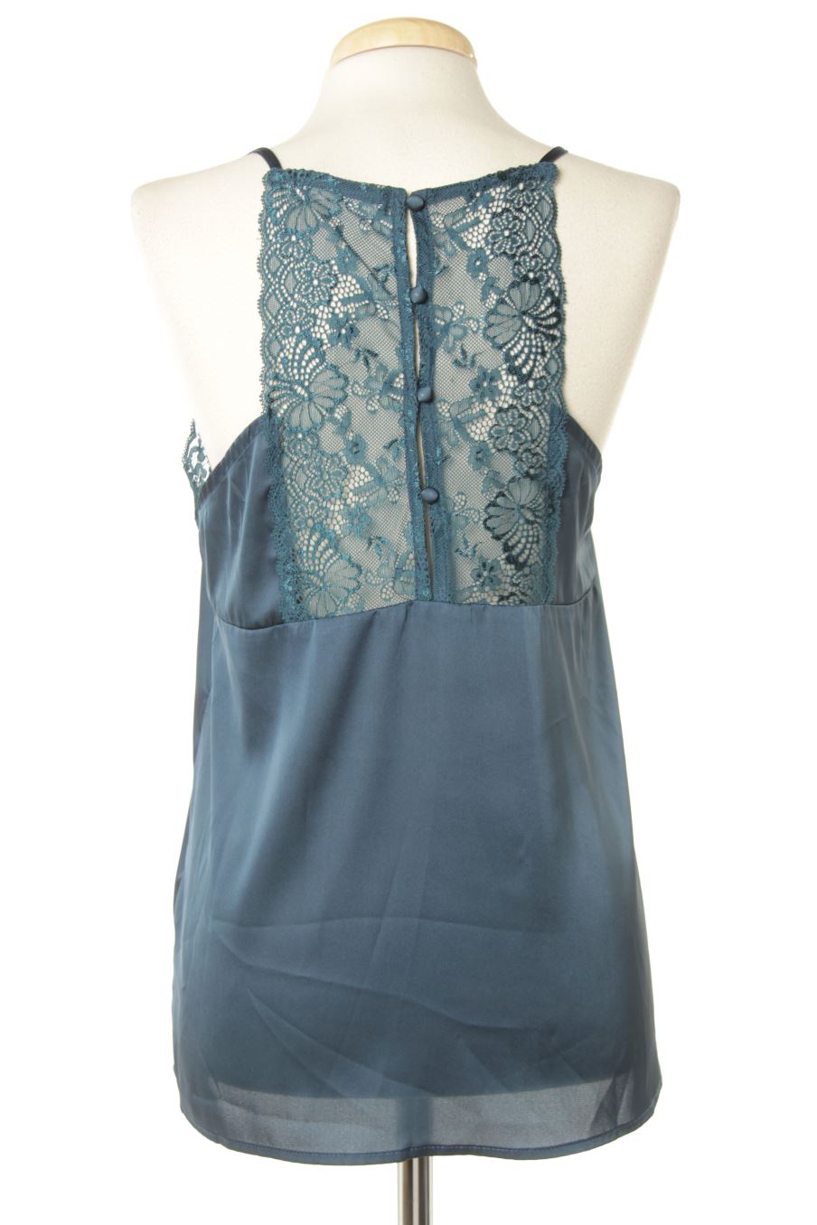 Top Majolica de la taille M, de couleur bleu