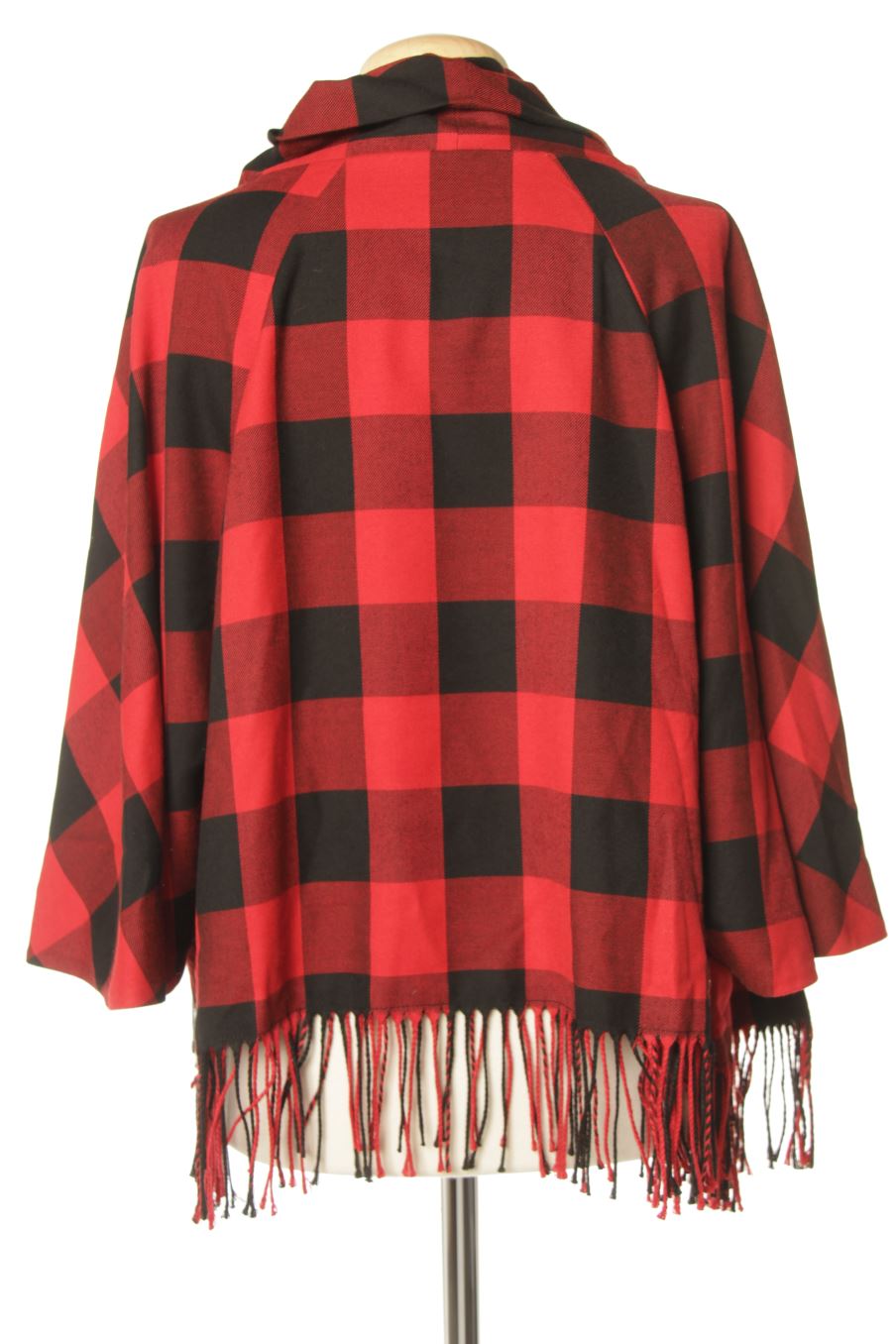 Blusa de manga corta de Zara de la talla L, de color cuadros
