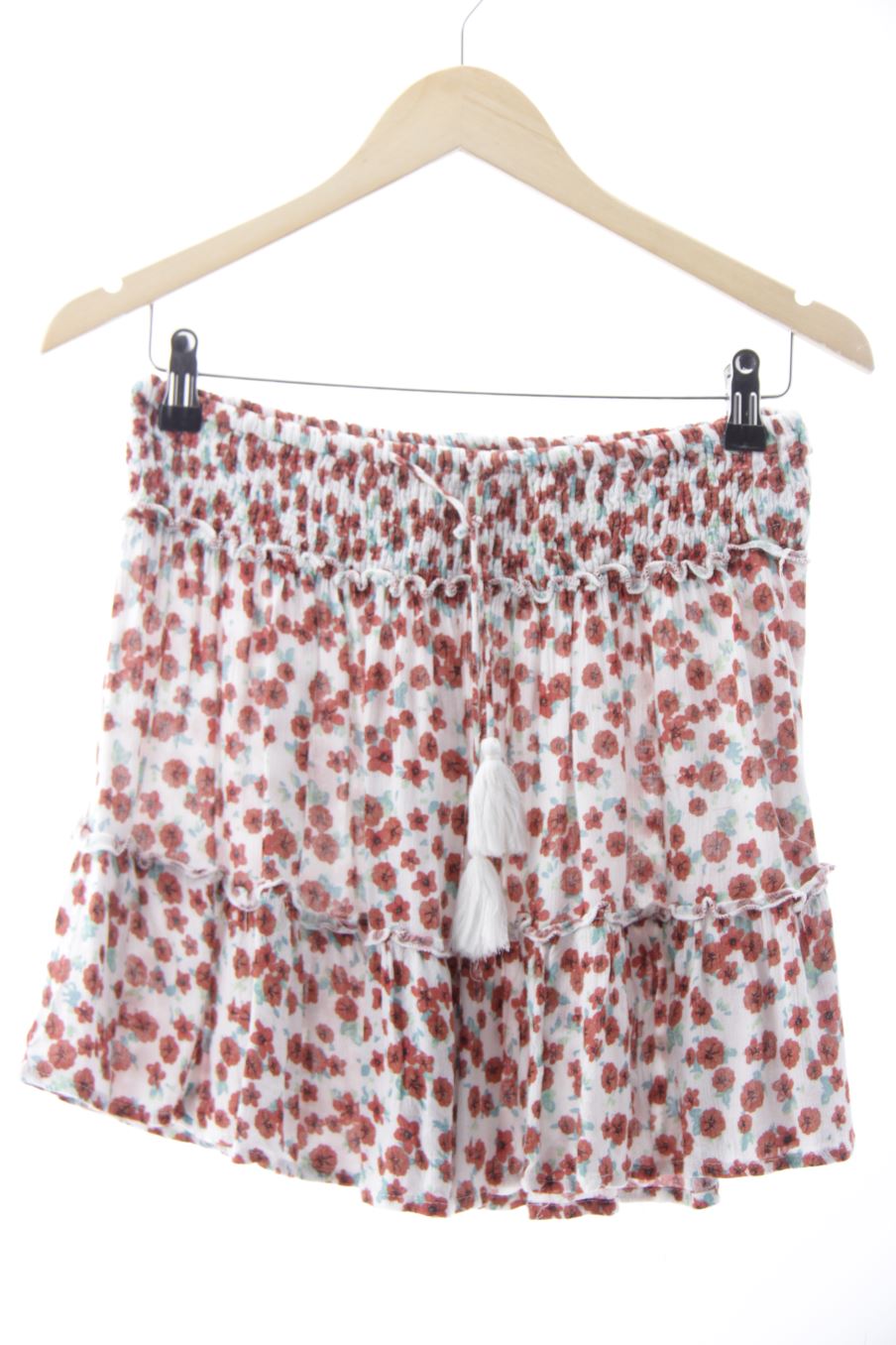 Falda de Pull & Bear de la talla S, de color flores
