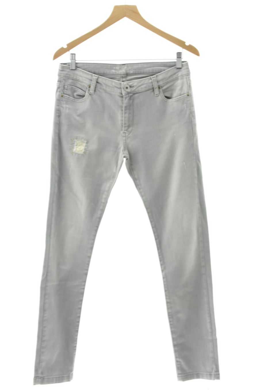 Jeans Cop copine de la taille 40, de couleur gris de denim