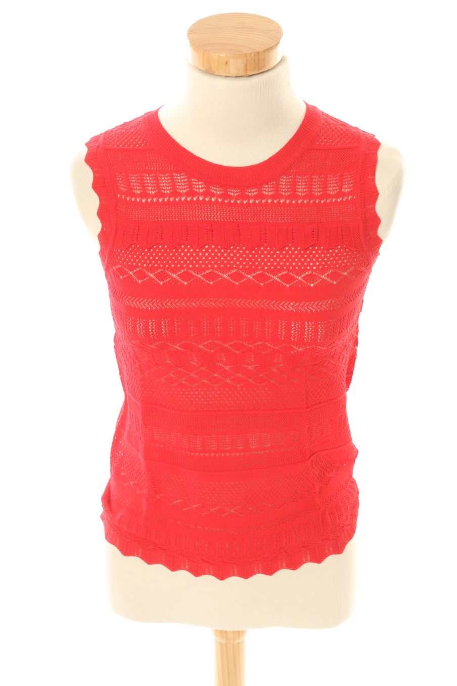 Top Etam de la taille XS, de couleur rouge