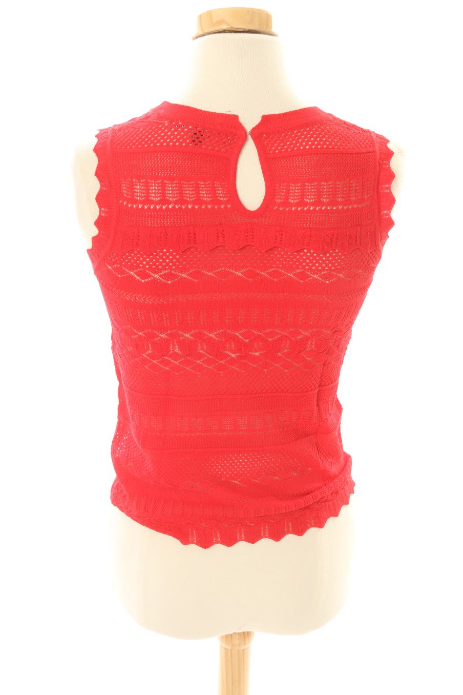 Top Etam de la taille XS, de couleur rouge