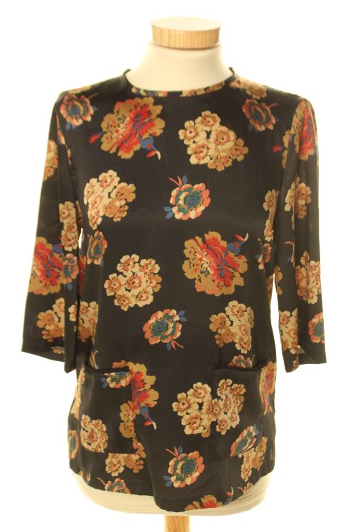 Kurzärmelige Bluse