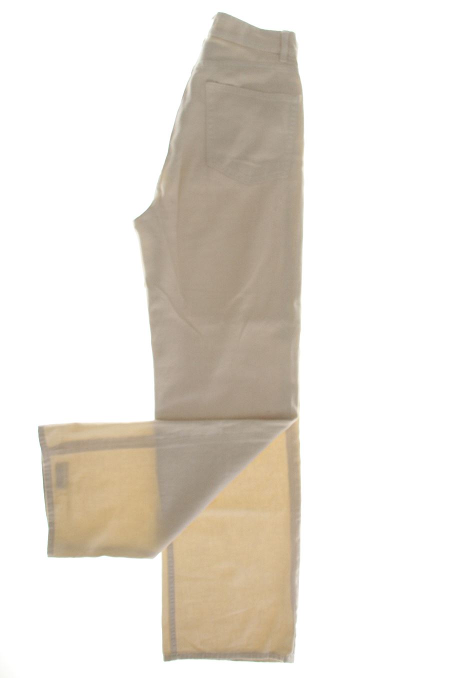 Vaqueros de H&M de la talla 40, de color beige de ropa vaquera