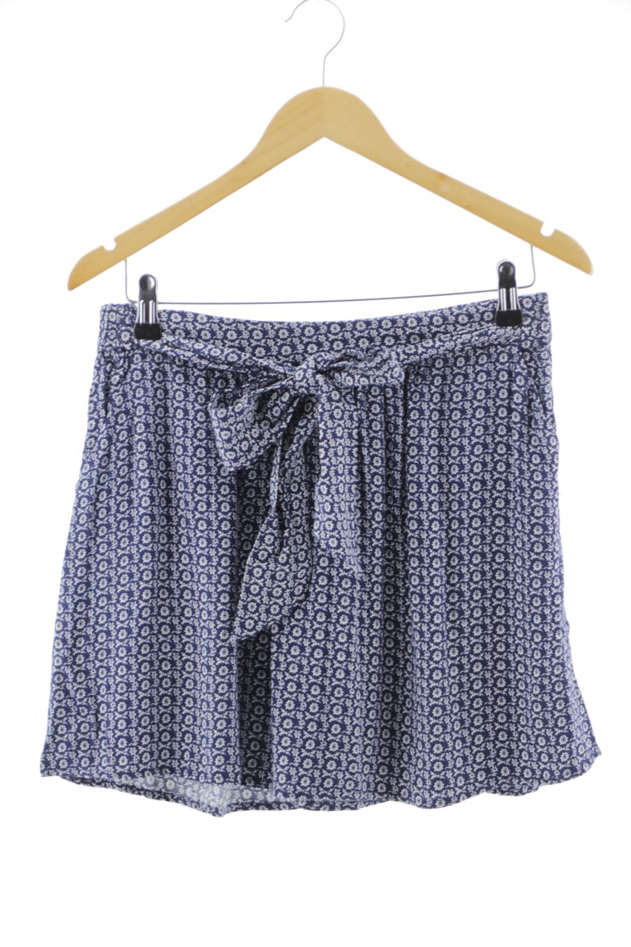 Aufwändiger Rock von Mango Größe 38, Farbe Marineblau, für