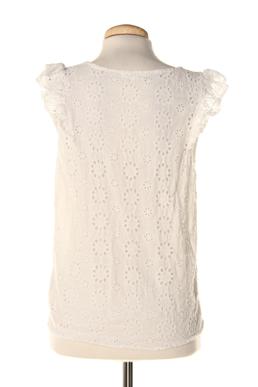 Top EMMA ELLA PARIS de la taille L, de couleur blanc