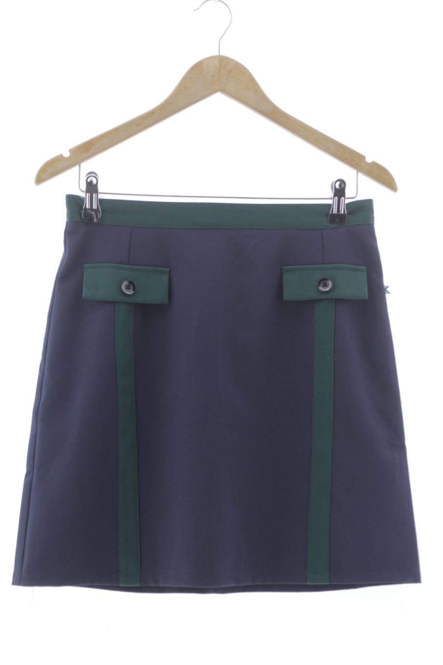 Jupe kling de la taille XS, de couleur bleu marine
