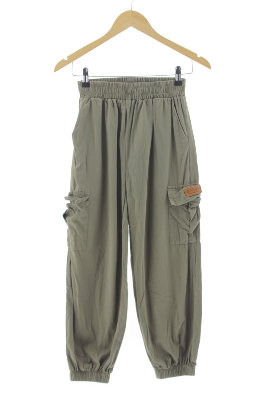 Pantalon Casual Hanel Haute de la taille XS, de couleur vert