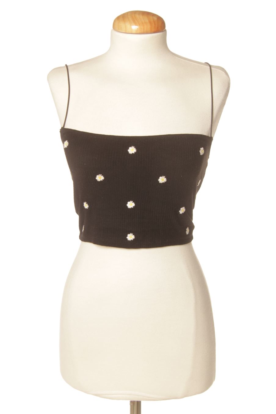 Top Stradivarius de la taille S, de couleur fleurs