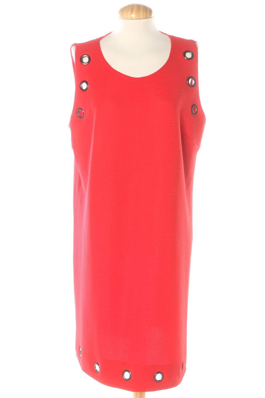 Robe casual Smash de la taille XL, de couleur rouge