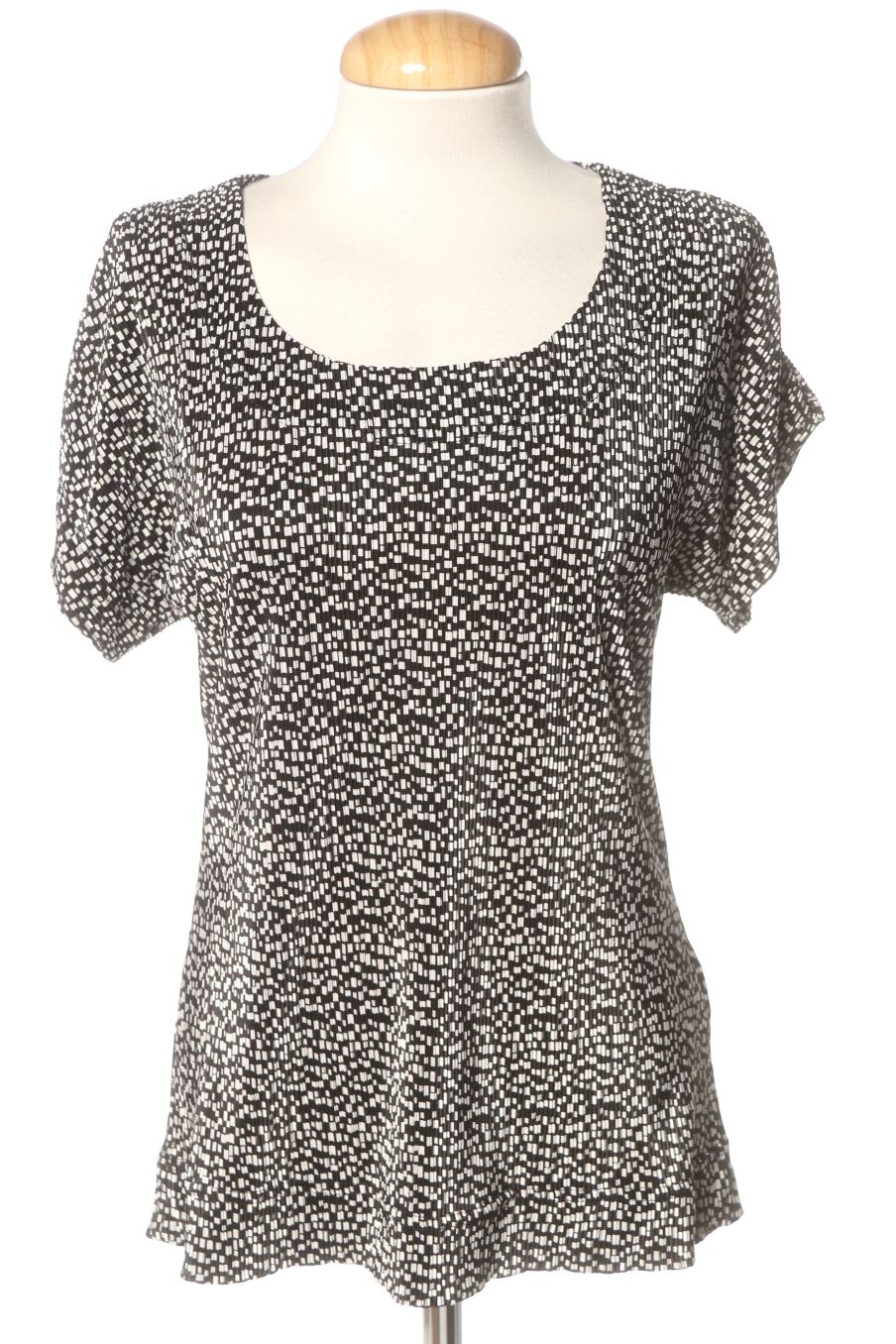 Blusa de manga corta de Jacqueline Riu de la talla M, de color estampado