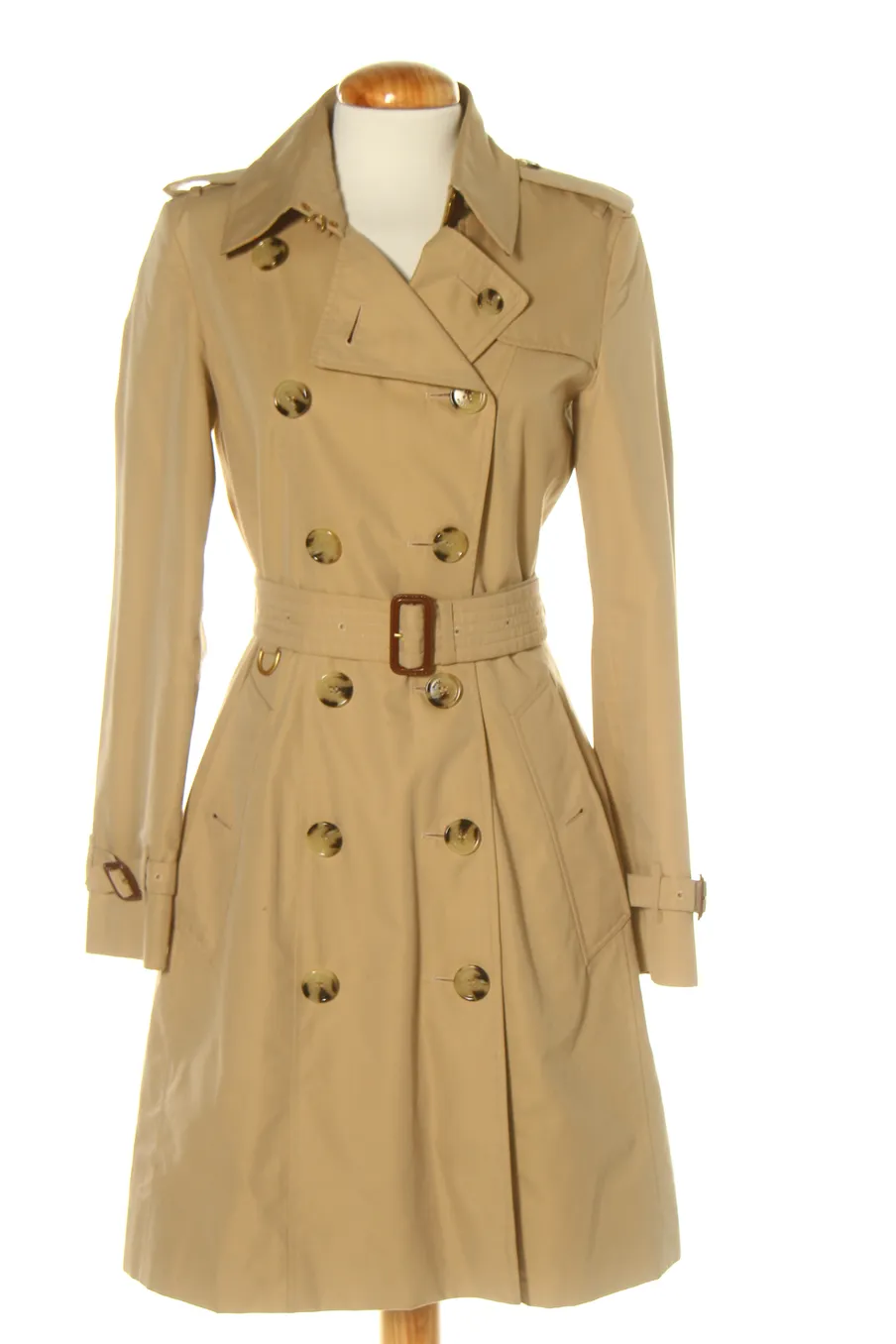Gabardine Burberry de la taille 36, de couleur beige