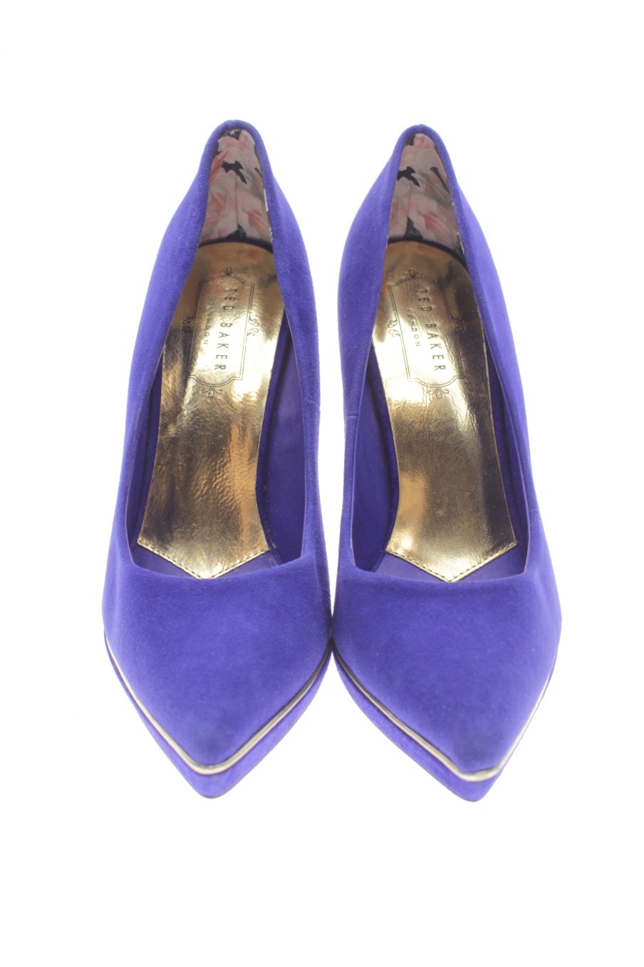 Zapatos de tacon de Ted Baker de la talla 36, de color azul de