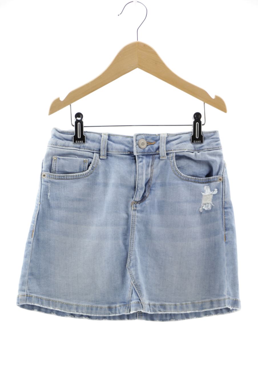 Faldas de Zara de la talla 8 años de denim de segunda mano